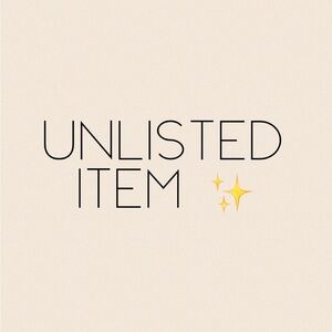 Unlisted Item